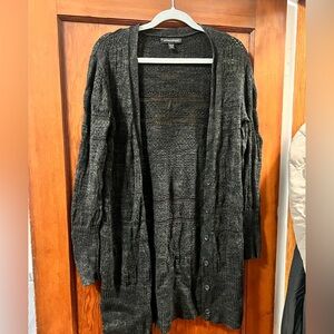 Beautiful Banana Republic Women's Brown Open Knit Sweater Cardigan